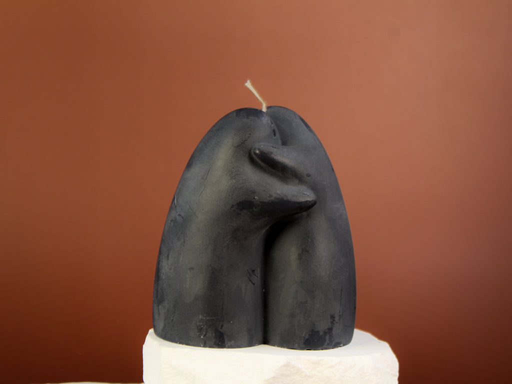 Ghost Hug Sculptural Candle