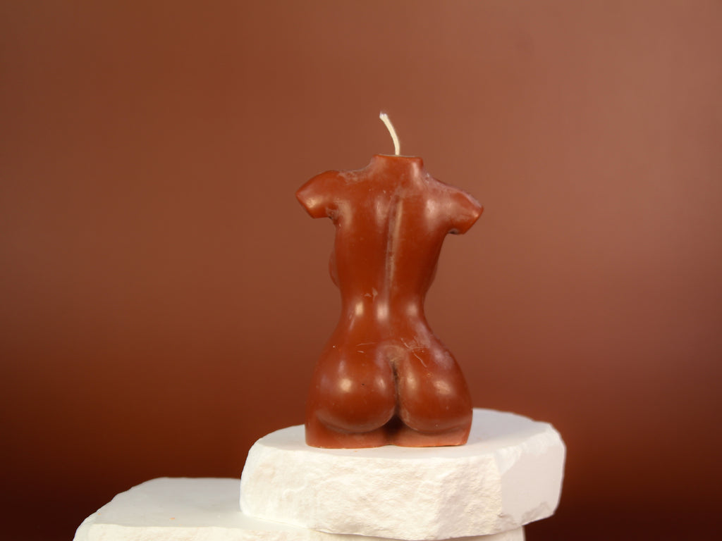 Petite Woman Sculptural Candle