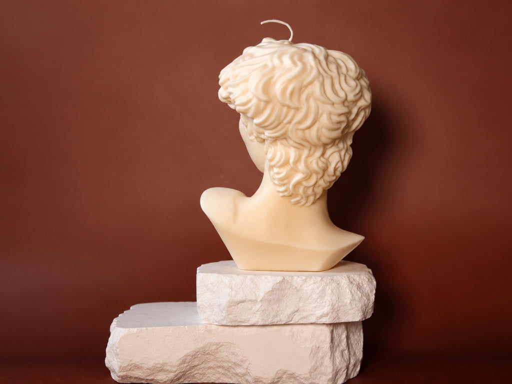 David Sculptural Candle