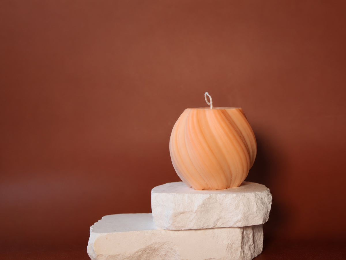 Sienna Sculptural Candle