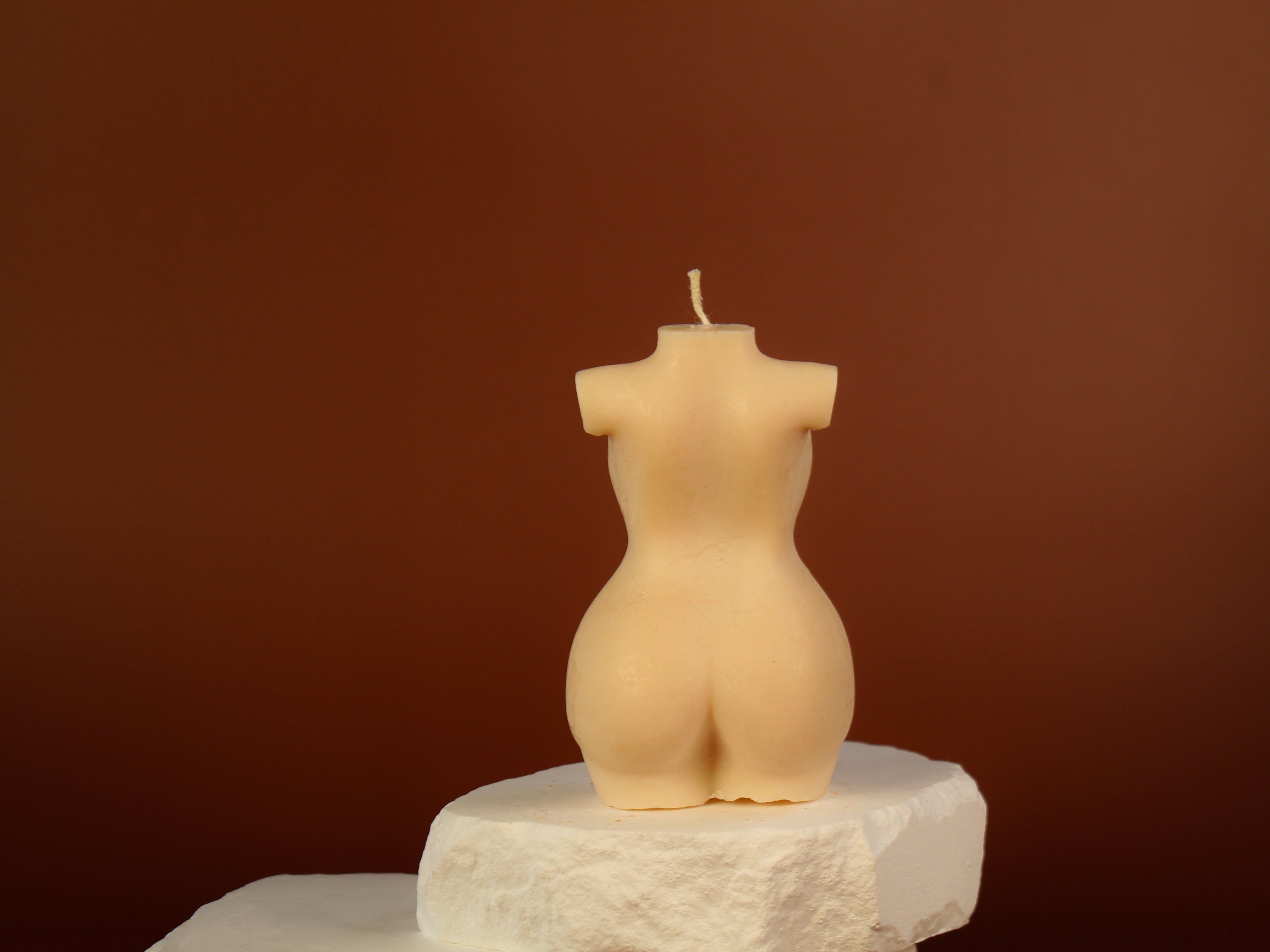 Thick Woman Sculptural Candle