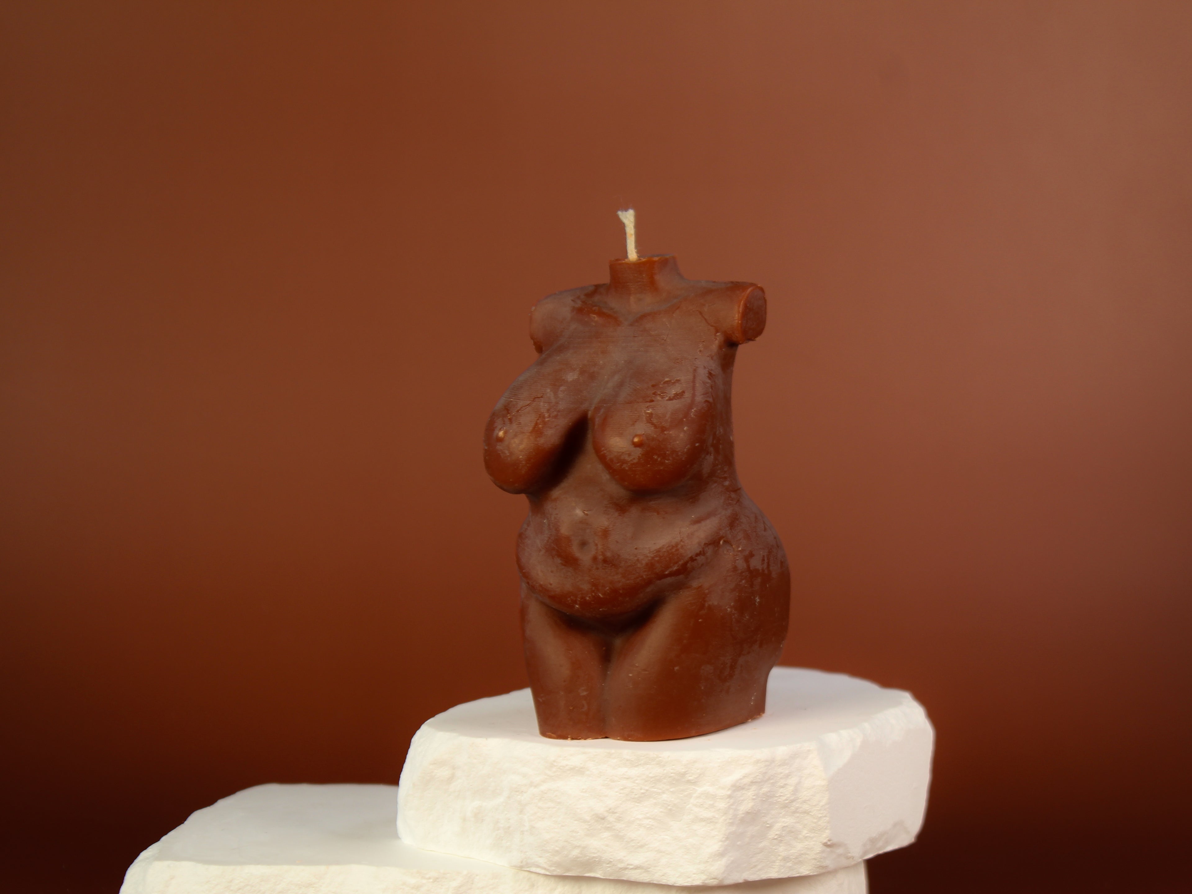 Curvy Woman Sculptural Candle