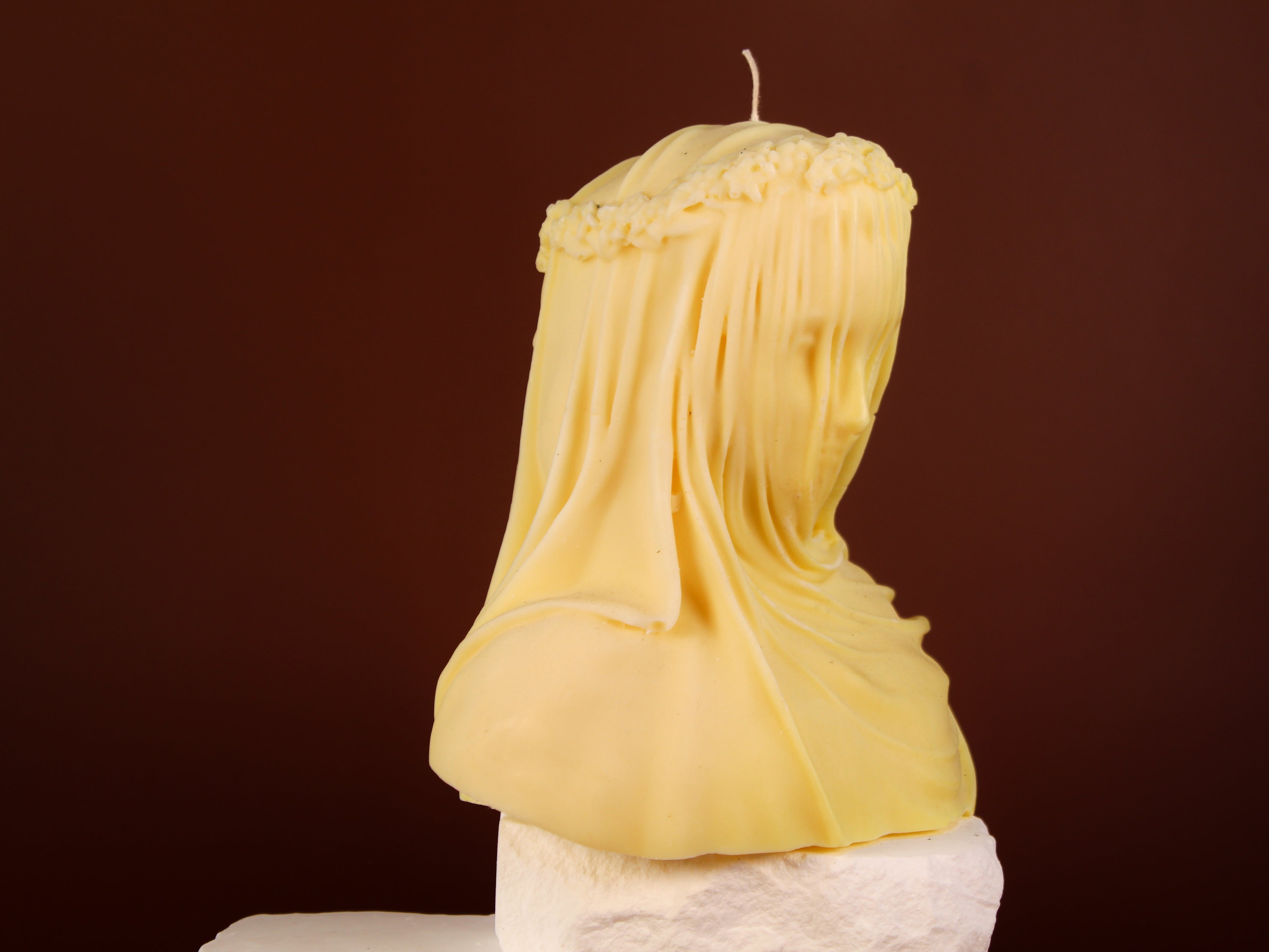 The Veiled Lady Sculptural Candle