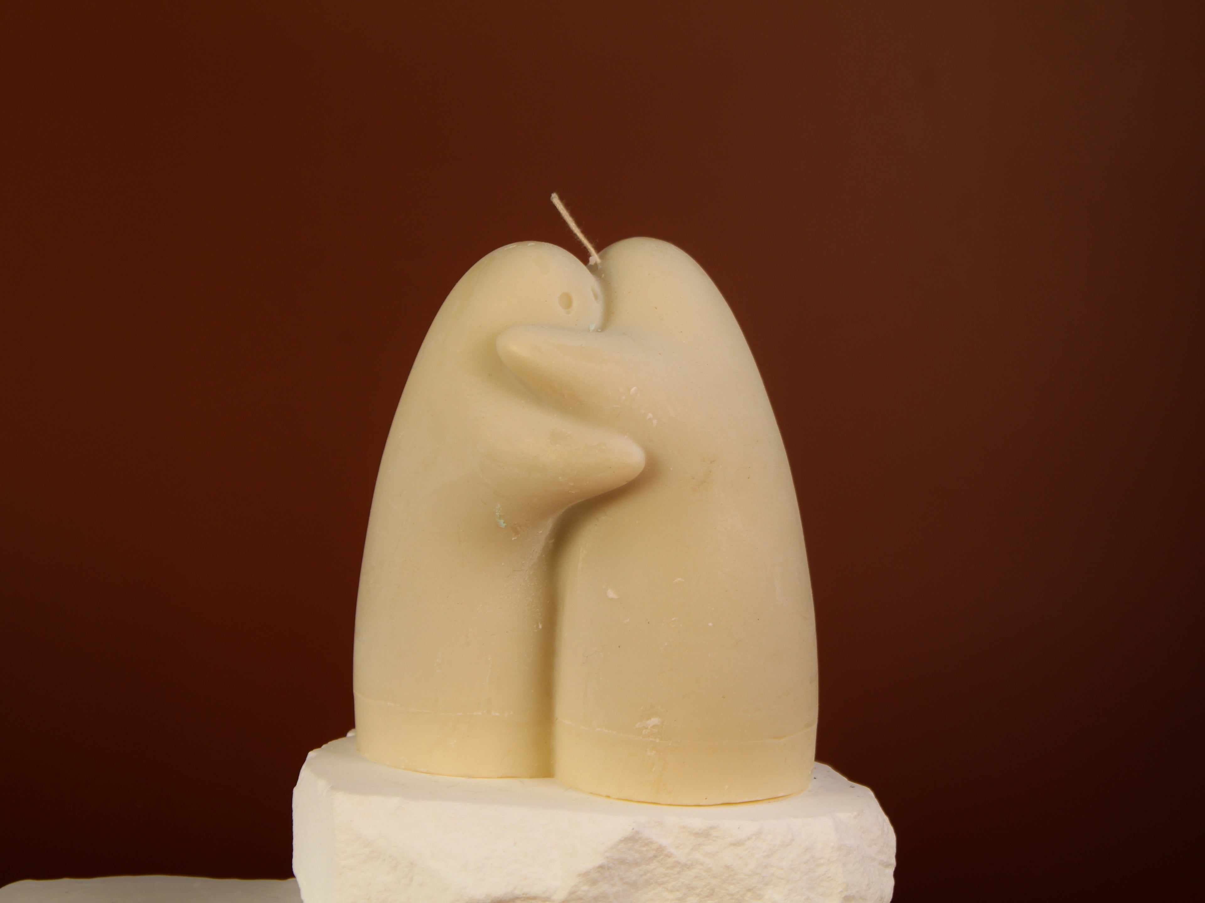 Ghost Hug Sculptural Candle